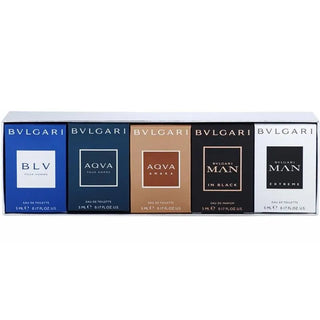 Bvlgari Collection For Men 5Pcs Mini Set