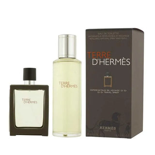 Hermes Terre D'Hermes EDT Travel Spray and Refill For Men