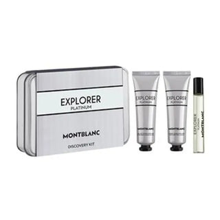 Mont Blanc Explorer Platinum EDP For Men Mini Set