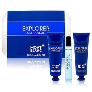 Mont Blanc Explorer Ultra Blue EDP For Men Mini Set