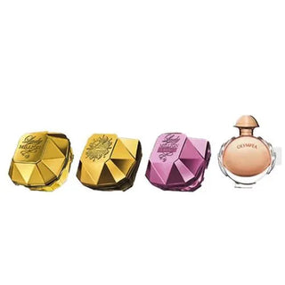 Rabanne Collection EDP For Woman 4Pcs Mini Set