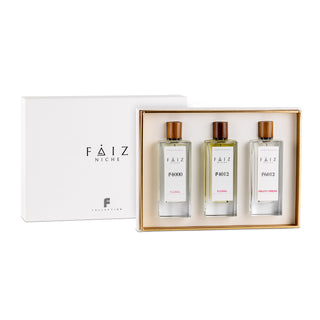 Faiz Niche Collection F4000 + F4012 + F2012 For Men 3Pcs Set