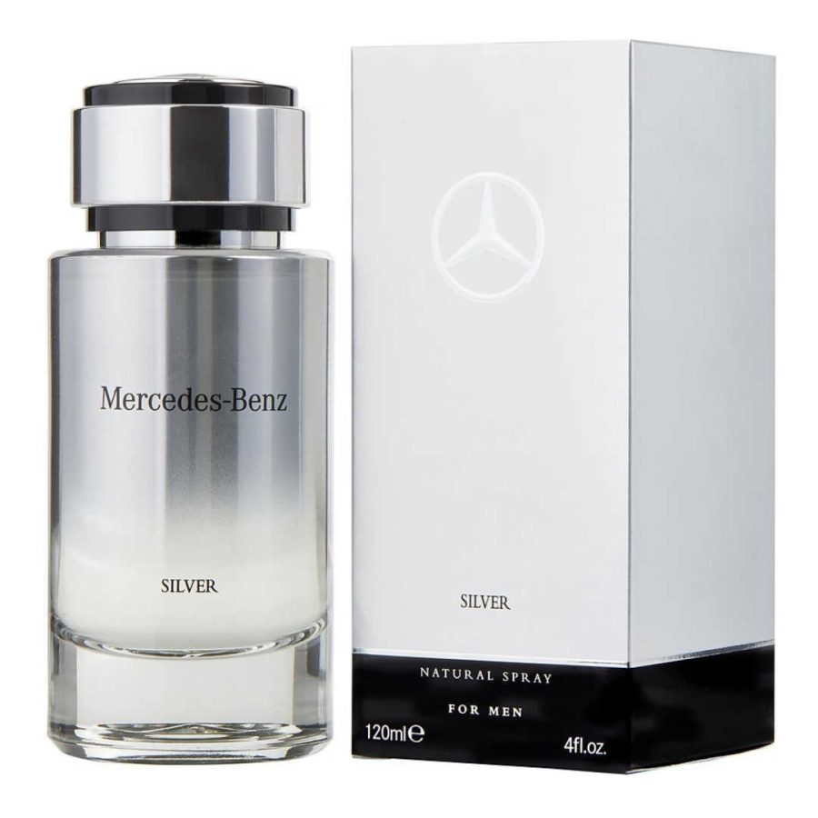 mercedes benz silver m edt 120ml