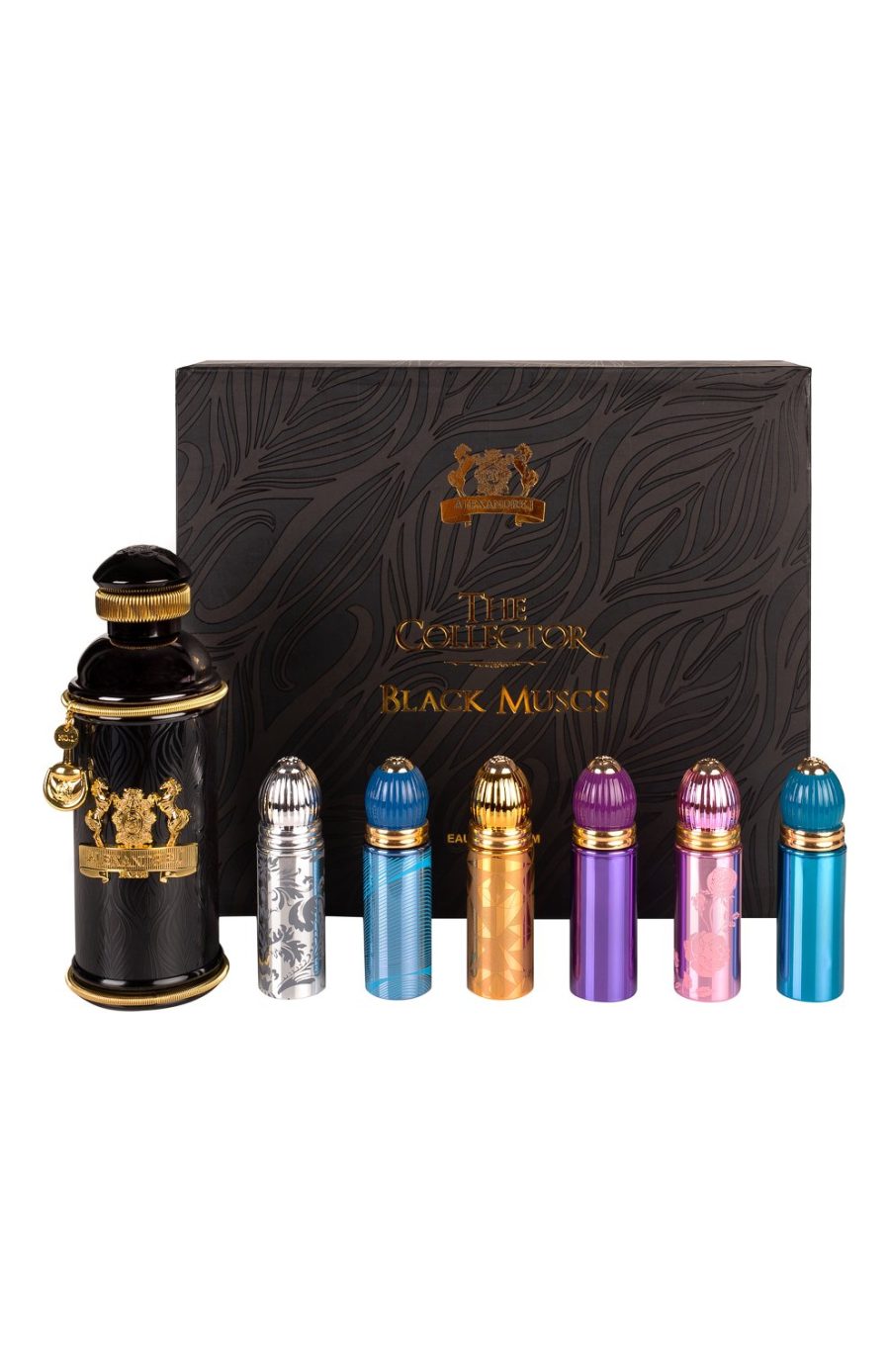 alexandre.j the collector black muscs edp 100ml+8ml*6 collection set