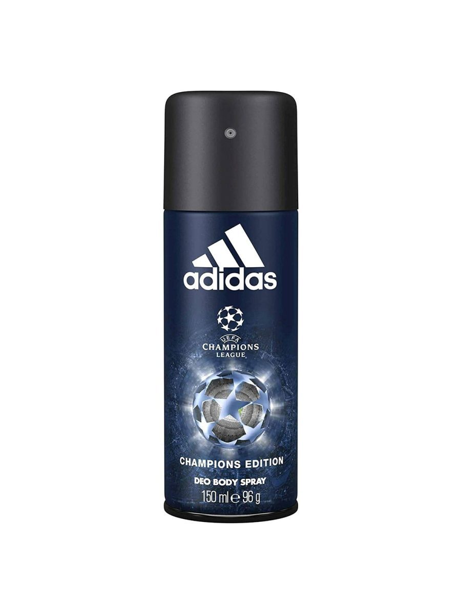 adidas champions league man body spray 150ml