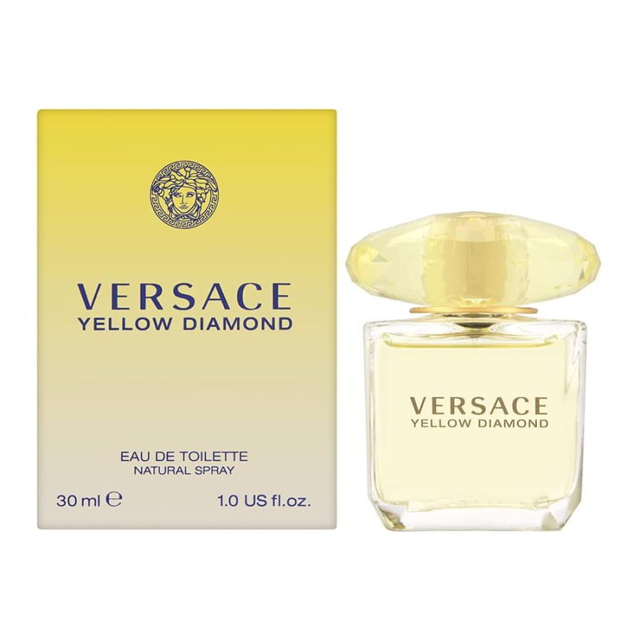 versace yellow diamond eau de toilette for women 30ml