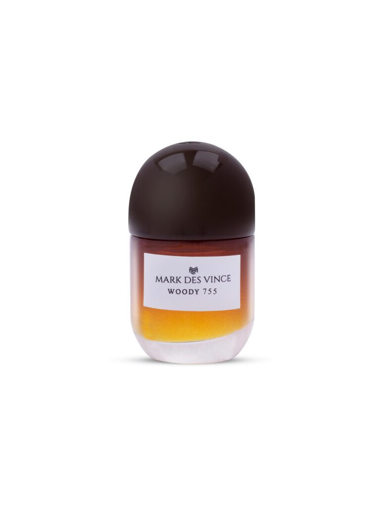 an image of mark des vince woody 755 perfume oil